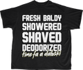 FRESHY BALDY TEXT GRAPHIC