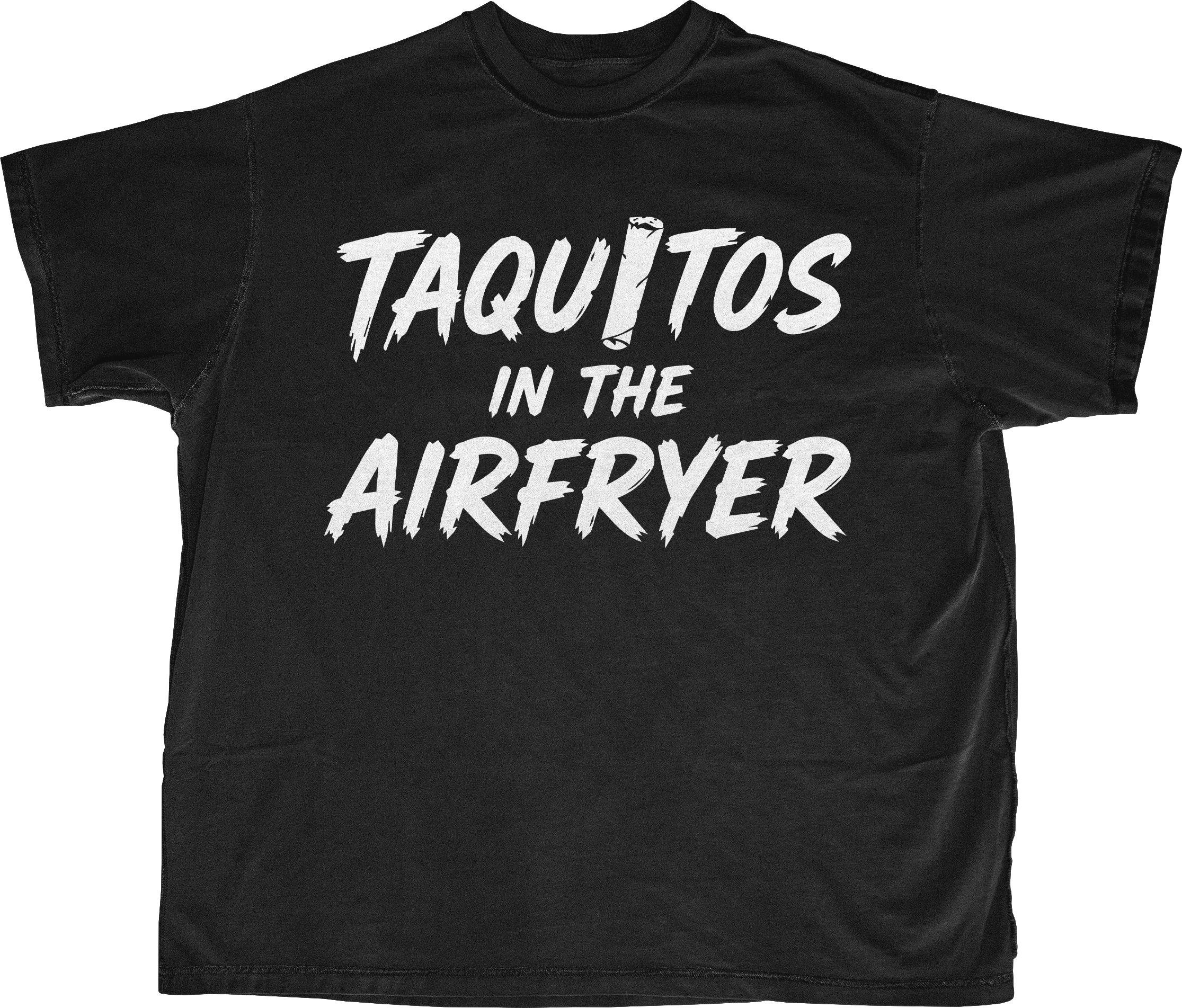 TAQUITOS IN THE AIRFRYER TEXT GRAPHIC