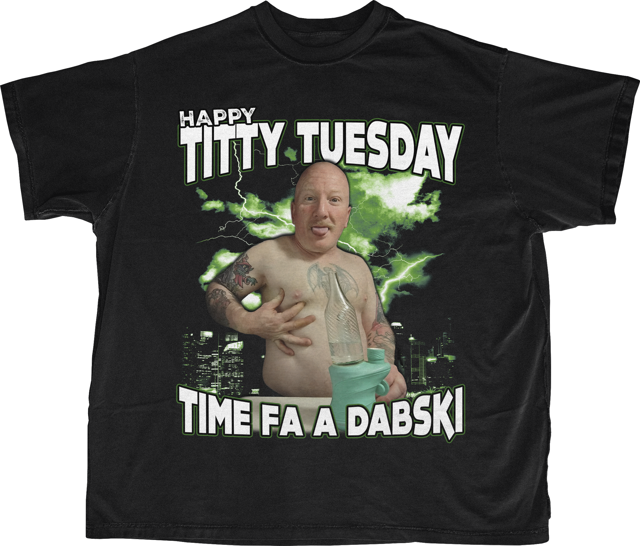 HAPPY TITTY TUESDAY GRAPHIC